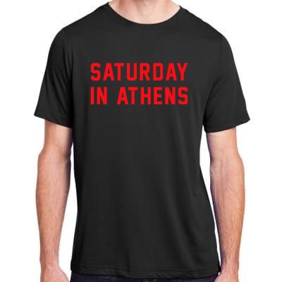 Athens Georgia Saturday In Athens Adult ChromaSoft Performance T-Shirt