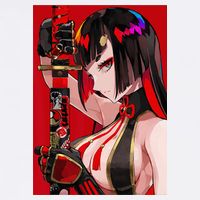 Anime Girl Samurai Waifu Japanese Aesthetic Otaku Weeb Mug
