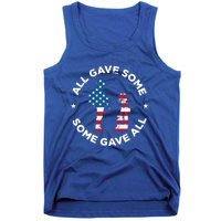 All Gave Some Some Gave All Memorial Day Veterans Day Gift Tank Top