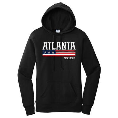 Atlanta Georgia Souvenir Gift Women's Pullover Hoodie