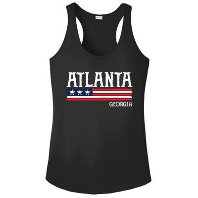 Atlanta Georgia Souvenir Gift Ladies PosiCharge Competitor Racerback Tank