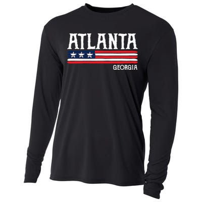 Atlanta Georgia Souvenir Gift Cooling Performance Long Sleeve Crew