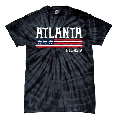 Atlanta Georgia Souvenir Gift Tie-Dye T-Shirt