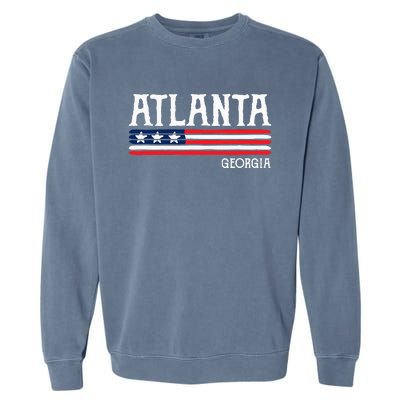 Atlanta Georgia Souvenir Gift Garment-Dyed Sweatshirt