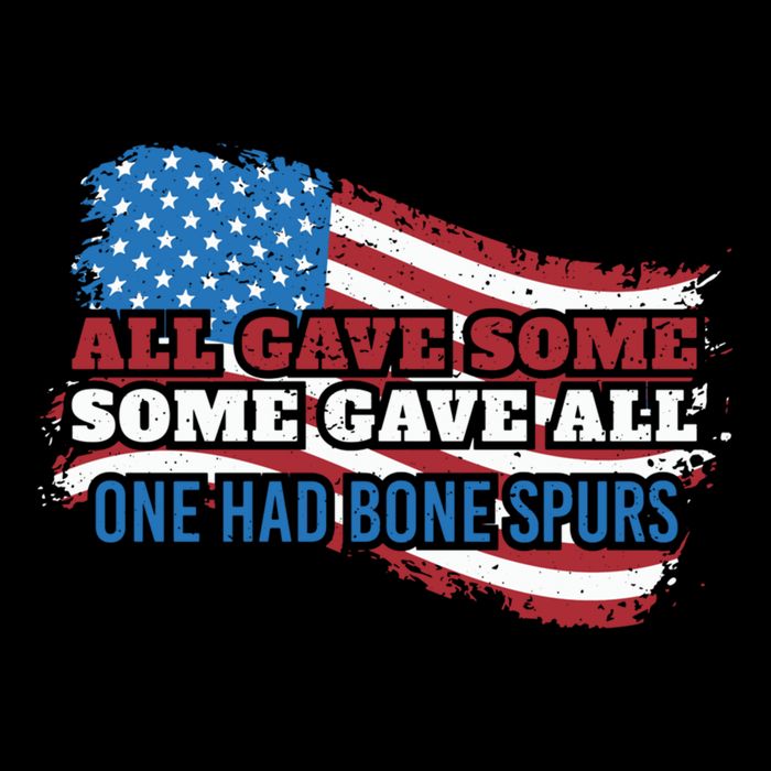 All Gave Some Some Gave All One Had Bone Spurs Usa Cool Gift Flexfit Unipanel Trucker Cap