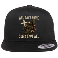 All Gave Some, Some Gave All Flat Bill Trucker Hat