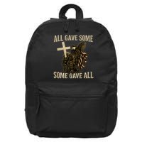 All Gave Some, Some Gave All 16 in Basic Backpack