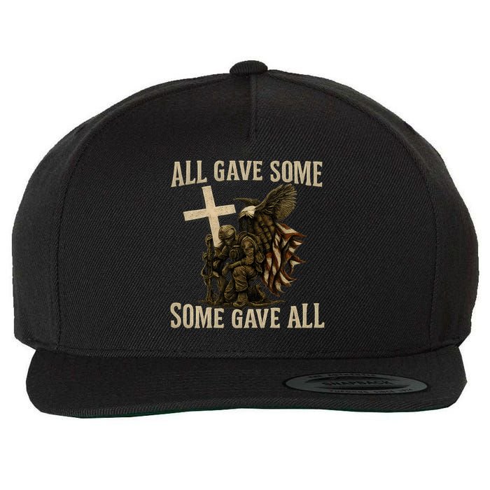 All Gave Some, Some Gave All Wool Snapback Cap