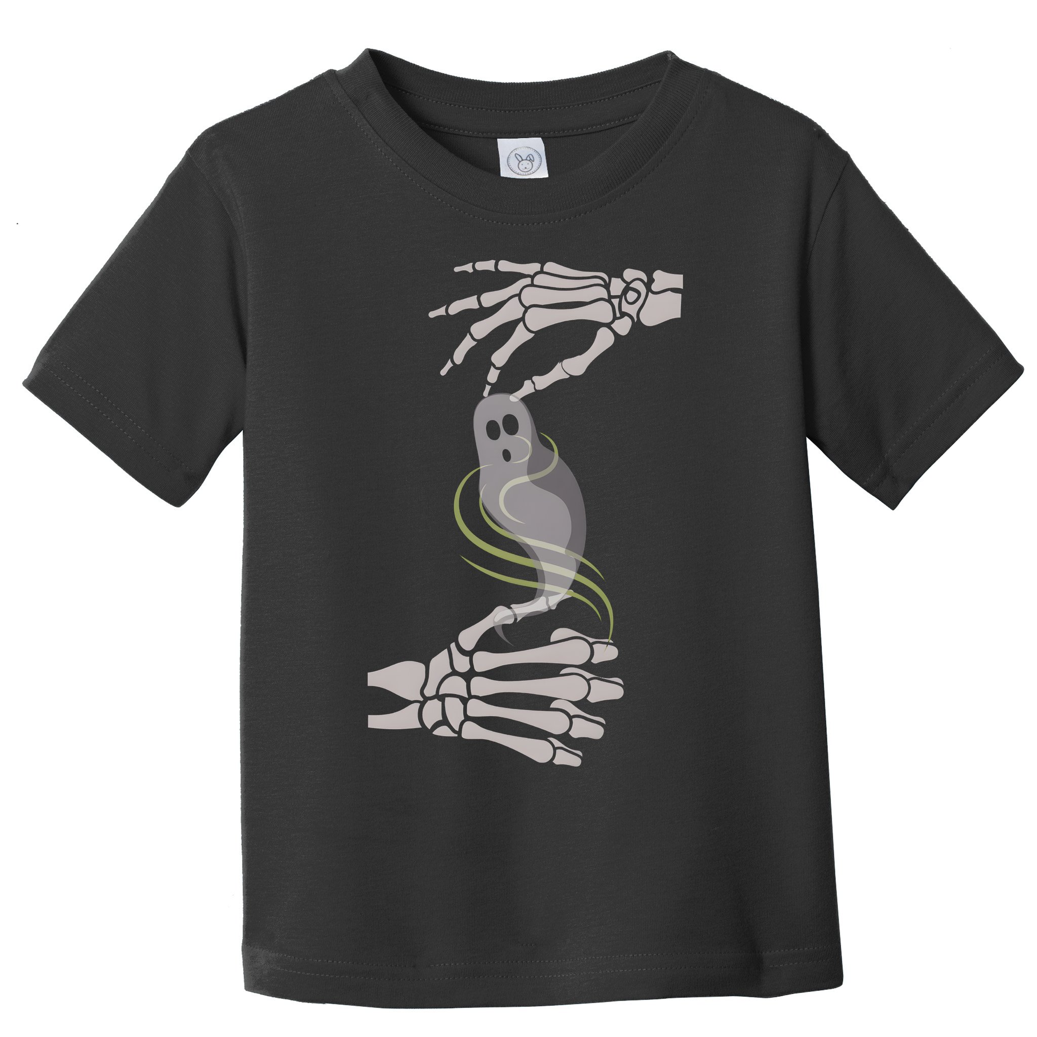 ASL Ghost Spooky Halloween For Deaf Community Toddler T-Shirt