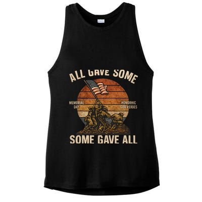 All Gave Some, Some Gave All Ladies PosiCharge Tri-Blend Wicking Tank