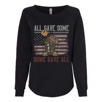 All Gave Some Some Gave Patriotic Patriiot Great Gift Womens California Wash Sweatshirt