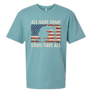 All Gave Some Some Gave All Cute Gift Sueded Cloud Jersey T-Shirt