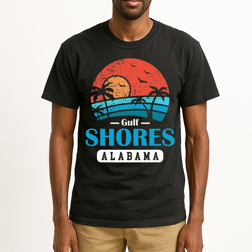 Alabama Gulf Shores Beach Family Vacation Souvenir Gift Tall T-Shirt