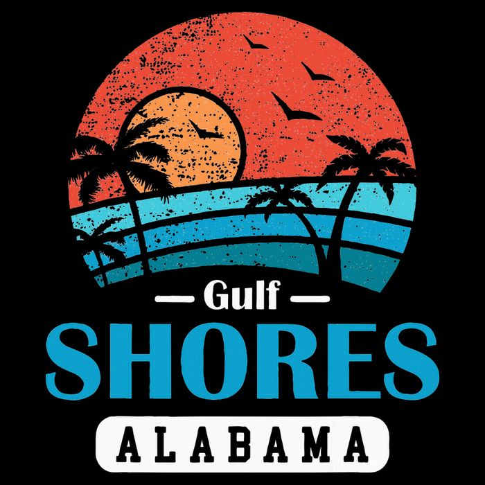 Alabama Gulf Shores Beach Family Vacation Souvenir Gift Tall T-Shirt
