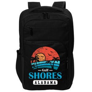 Alabama Gulf Shores Beach Family Vacation Souvenir Gift Impact Tech Backpack