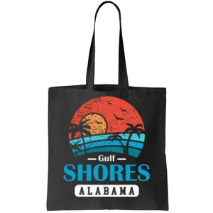 Alabama Gulf Shores Beach Family Vacation Souvenir Gift Tote Bag