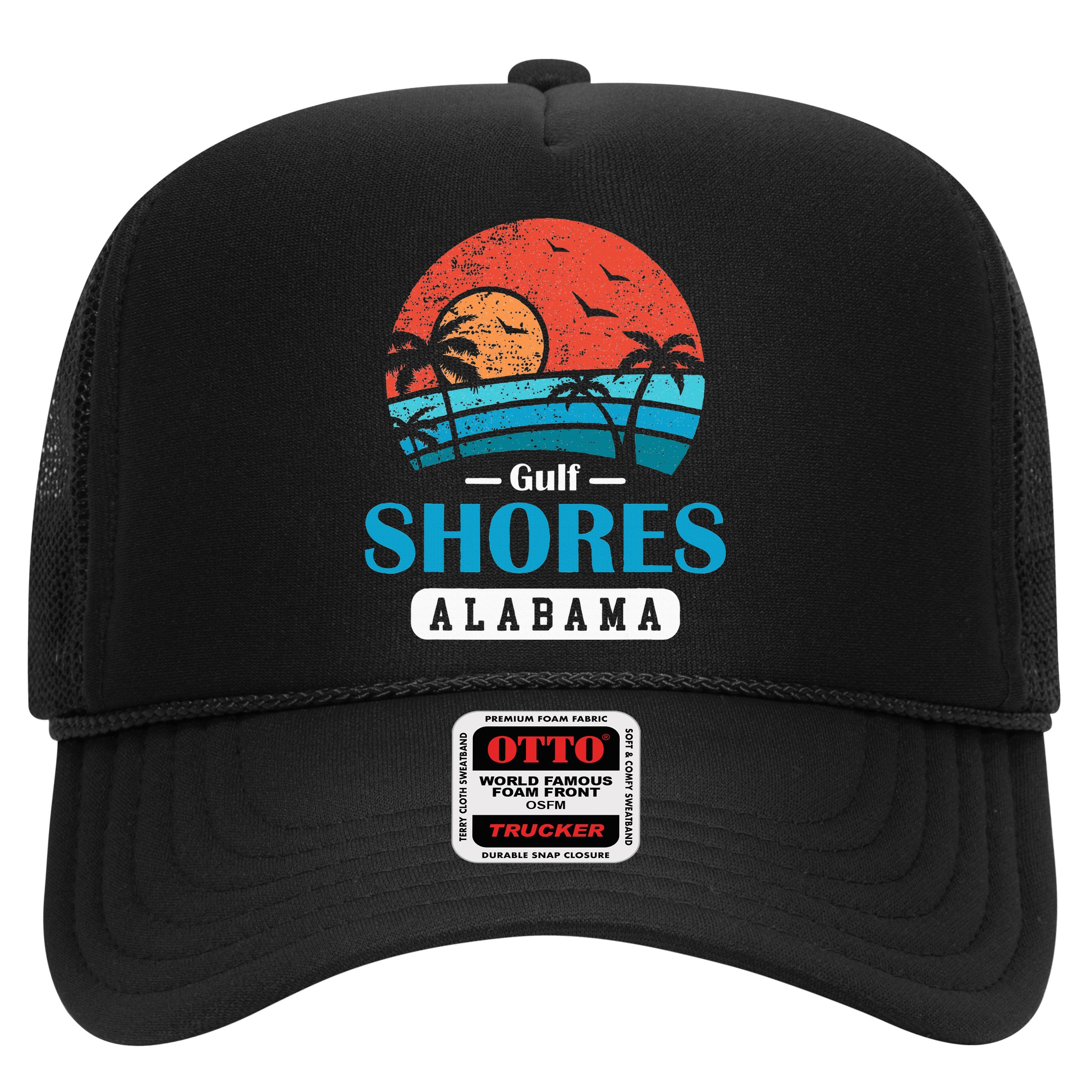 Alabama Gulf Shores Beach Family Vacation Souvenir Gift Hat