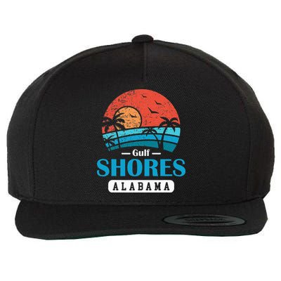 Alabama Gulf Shores Beach Family Vacation Souvenir Gift Wool Snapback Cap