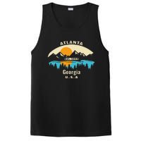 Atlanta Georgia Souvenir Mountain Sunset River PosiCharge Competitor Tank