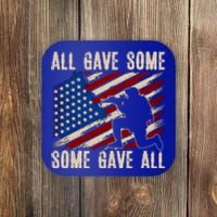 All Gave Some Some Gave All Gift Memorial's Day Great Gift Coaster