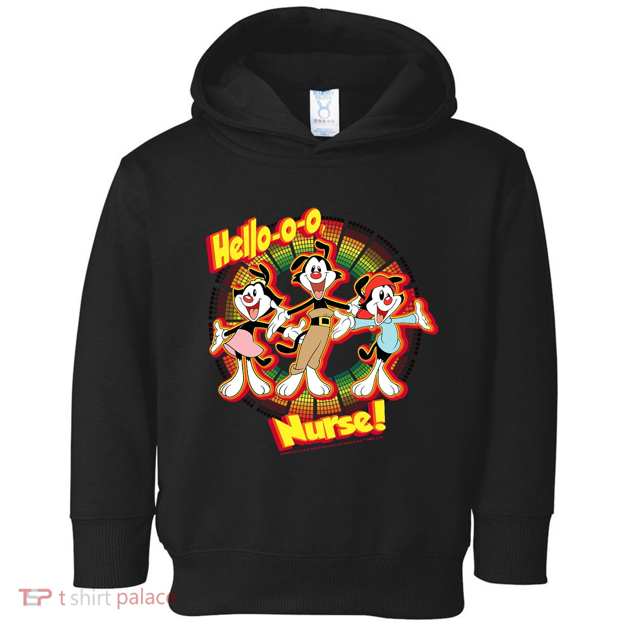 Animaniacs Group Shot Hellooo Nurse Toddler Hoodie