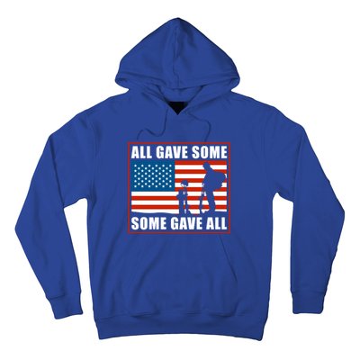 All Gave Some Some Gave All Usa Flag Veteran And Memorial Day Gift Hoodie