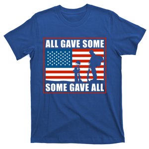 All Gave Some Some Gave All Usa Flag Veteran And Memorial Day Gift T-Shirt