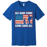 All Gave Some Some Gave All Usa Flag Veteran And Memorial Day Gift Premium T-Shirt