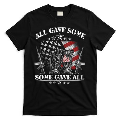 All Gave Some Some Gave All Veteran & Memorial's Day T-Shirt