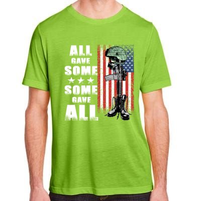 All Gave Some Some Gave All Battlefield Cross Gift Adult ChromaSoft Performance T-Shirt