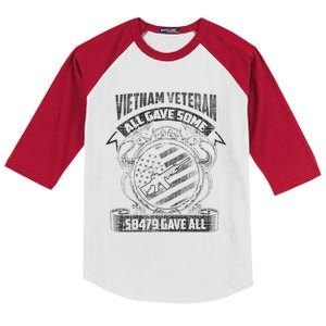 All Gave Some Some Gave All Vietnam Gift Kids Colorblock Raglan Jersey