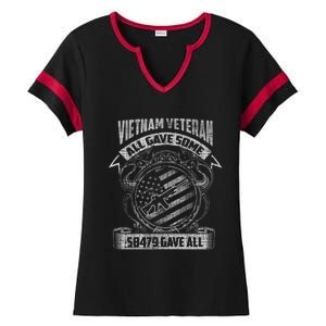 All Gave Some Some Gave All Vietnam Gift Ladies Halftime Notch Neck Tee