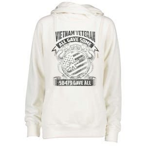 All Gave Some Some Gave All Vietnam Gift Womens Funnel Neck Pullover Hood