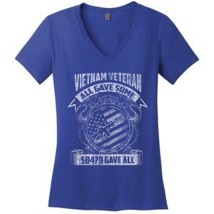 All Gave Some Some Gave All Vietnam Gift Women's V-Neck T-Shirt