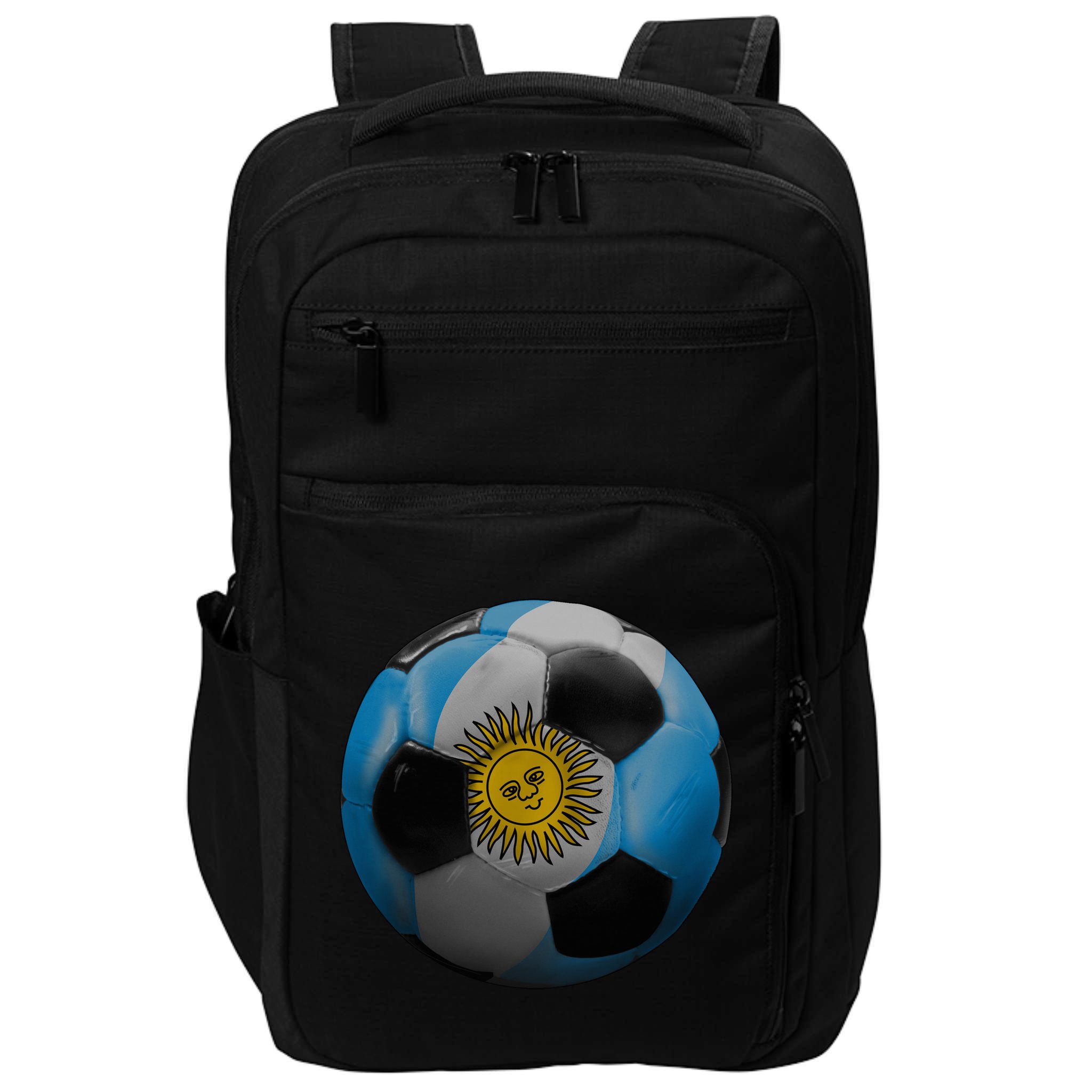 Argentina Glow Soccer Ball Logo Impact Tech Backpack