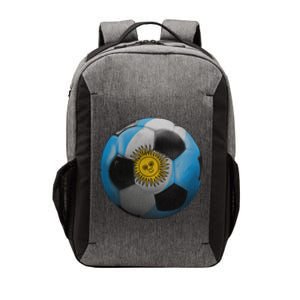 Argentina Glow Soccer Ball Logo Vector Backpack