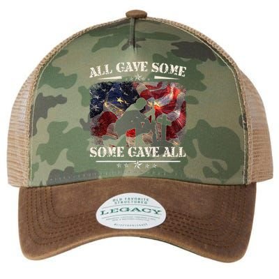 All Gave Some Some Gave All Veteran & Memorial's Day Legacy Tie Dye Trucker Hat