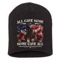 All Gave Some Some Gave All Veteran & Memorial's Day Short Acrylic Beanie