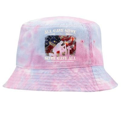 All Gave Some Some Gave All Veteran & Memorial's Day Tie-Dyed Bucket Hat