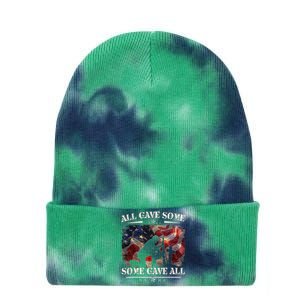 All Gave Some Some Gave All Veteran & Memorial's Day Tie Dye 12in Knit Beanie