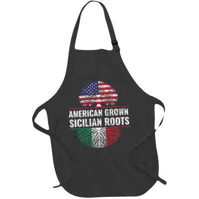American Grown Sicilian Roots Gift Apron