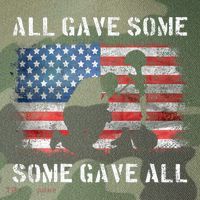 All Gave Some Some Gave All I Veteran & MemorialS Day Legacy Tie Dye Trucker Hat