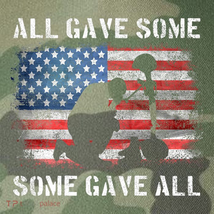 All Gave Some Some Gave All I Veteran & MemorialS Day Legacy Tie Dye Trucker Hat
