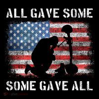 All Gave Some Some Gave All I Veteran & MemorialS Day Baby Bodysuit