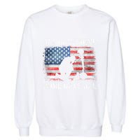 All Gave Some Some Gave All I Veteran & MemorialS Day Garment-Dyed Sweatshirt