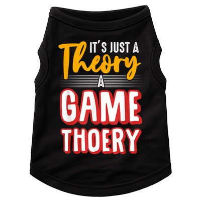 A Game Theory Student Mathematician Logical Thinker Doggie Tank