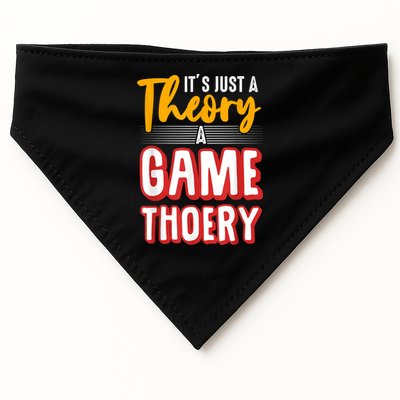 A Game Theory Student Mathematician Logical Thinker USA-Made Doggie Bandana