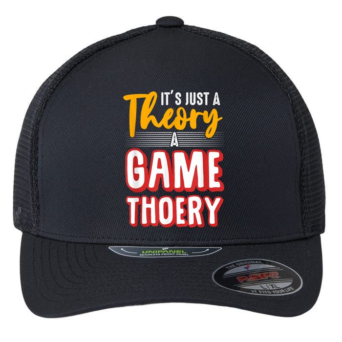 A Game Theory Student Mathematician Logical Thinker Flexfit Unipanel Trucker Cap