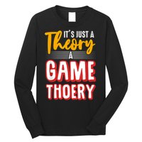 A Game Theory Student Mathematician Logical Thinker Long Sleeve Shirt