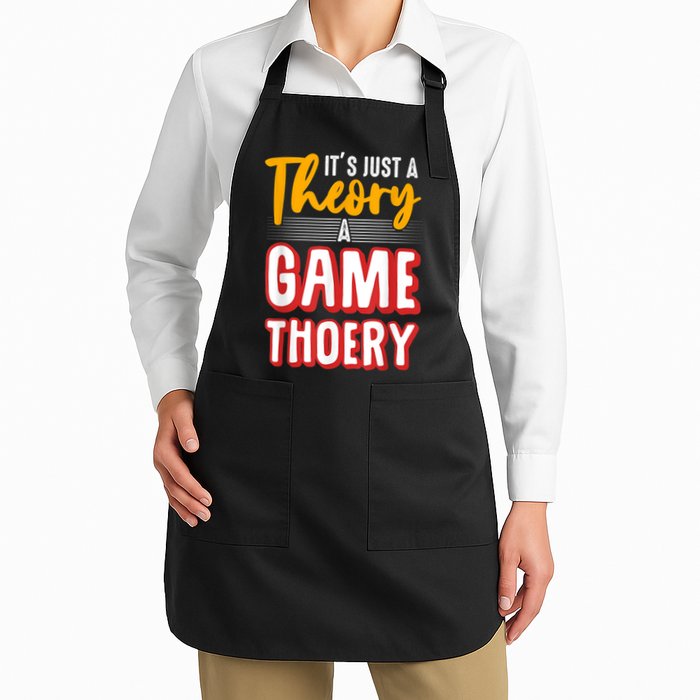 A Game Theory Student Mathematician Logical Thinker Apron